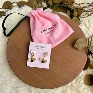 Kate Spade Bumble Bee Dangling Earrings